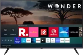 SAMSUNG Crystal 4K Neo Series 138 cm (55 inch) Ultra HD (4K) LED Smart Tizen TV with (Black) (2022 Model)  (UA55AUE65AKXXL)