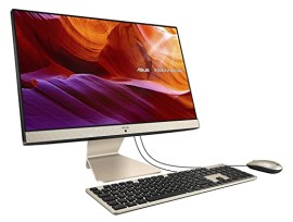 ASUS Vivo AiO V222, 4 core Intel Pentium Silver J5040, All-in-One Desktop (8GB/256GB SSD/Integrated Graphics/Windows 11/Black/4.8 kg), V222GAK-BA034W